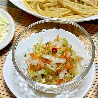 春白菜でやわらか春色辣白菜っ！